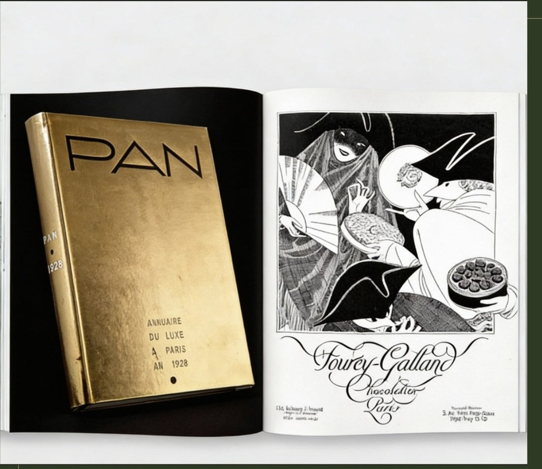 PAN, l’Annuaire du Luxe à Paris, 1928, with the Forrey & Galland page