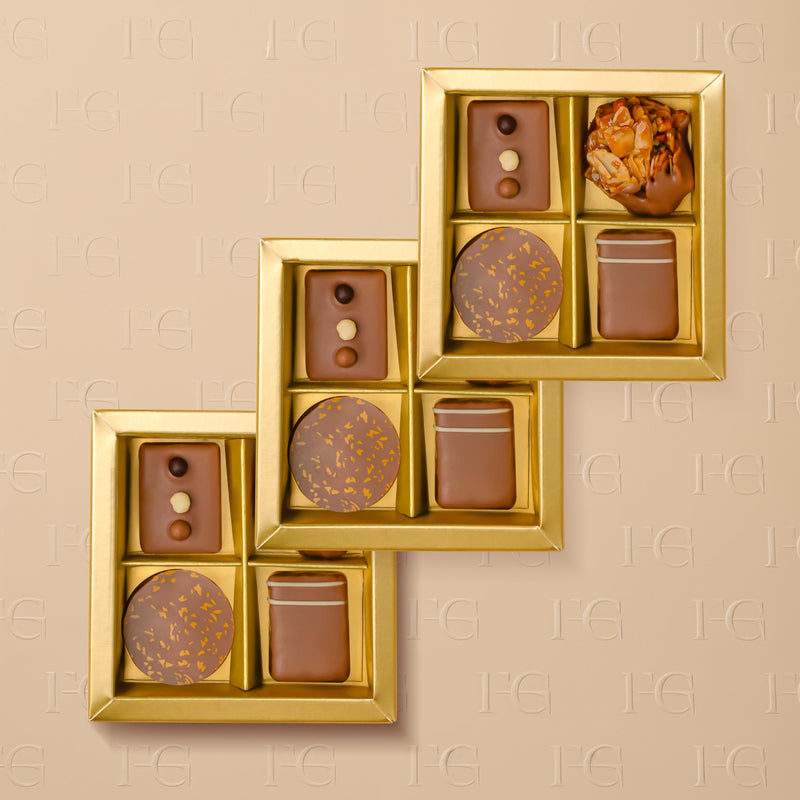 The Classic Chocolate Edition 12 Pieces — Forrey & Galland luxury French chocolate, Dubai