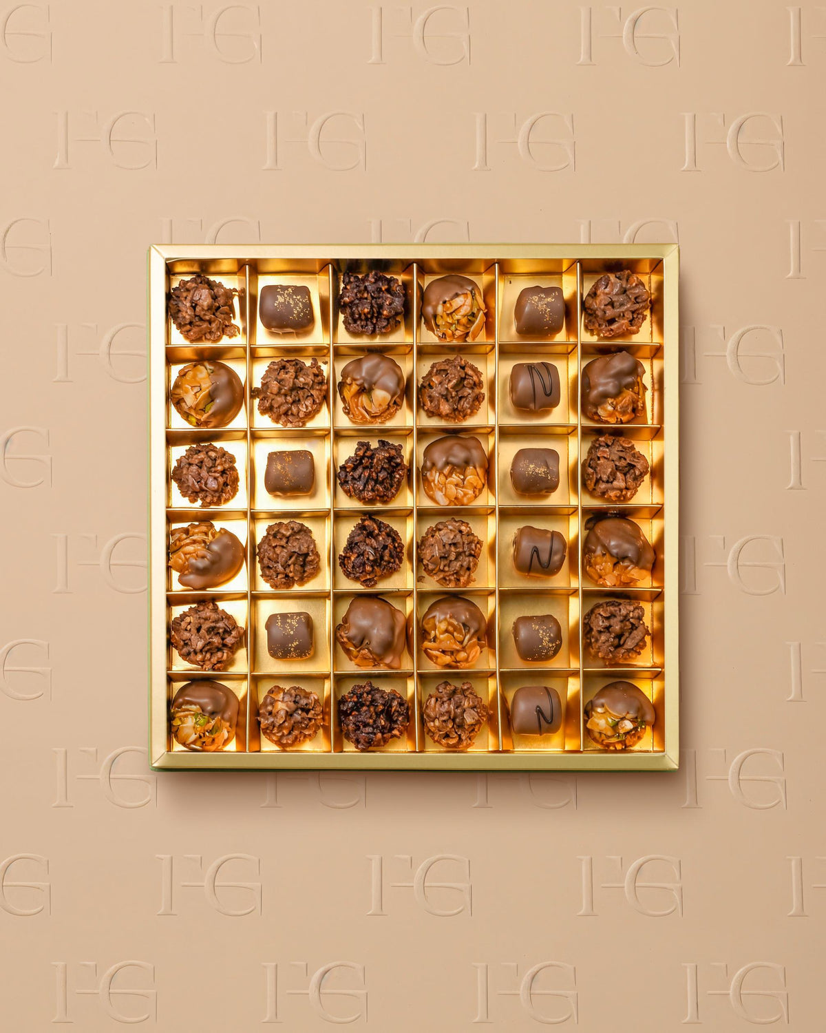 The Classic Chocolate Edition 36 Pieces — Forrey & Galland luxury French chocolate, Dubai