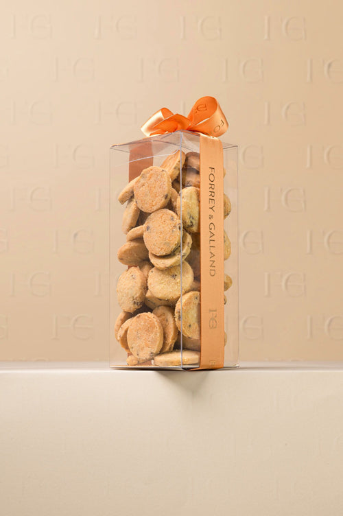 Black Olive Salted Cookies — Forrey & Galland luxury French chocolate, Dubai