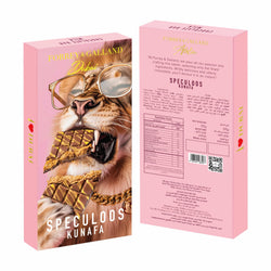 Dubai Chocolate Speculoos Kunafa Tablet — Forrey & Galland luxury French chocolate, Dubai