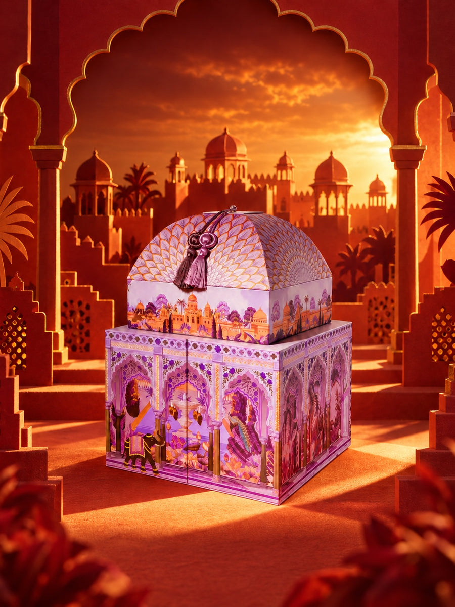 The Dôme Celebration Masterpiece in a paper palace