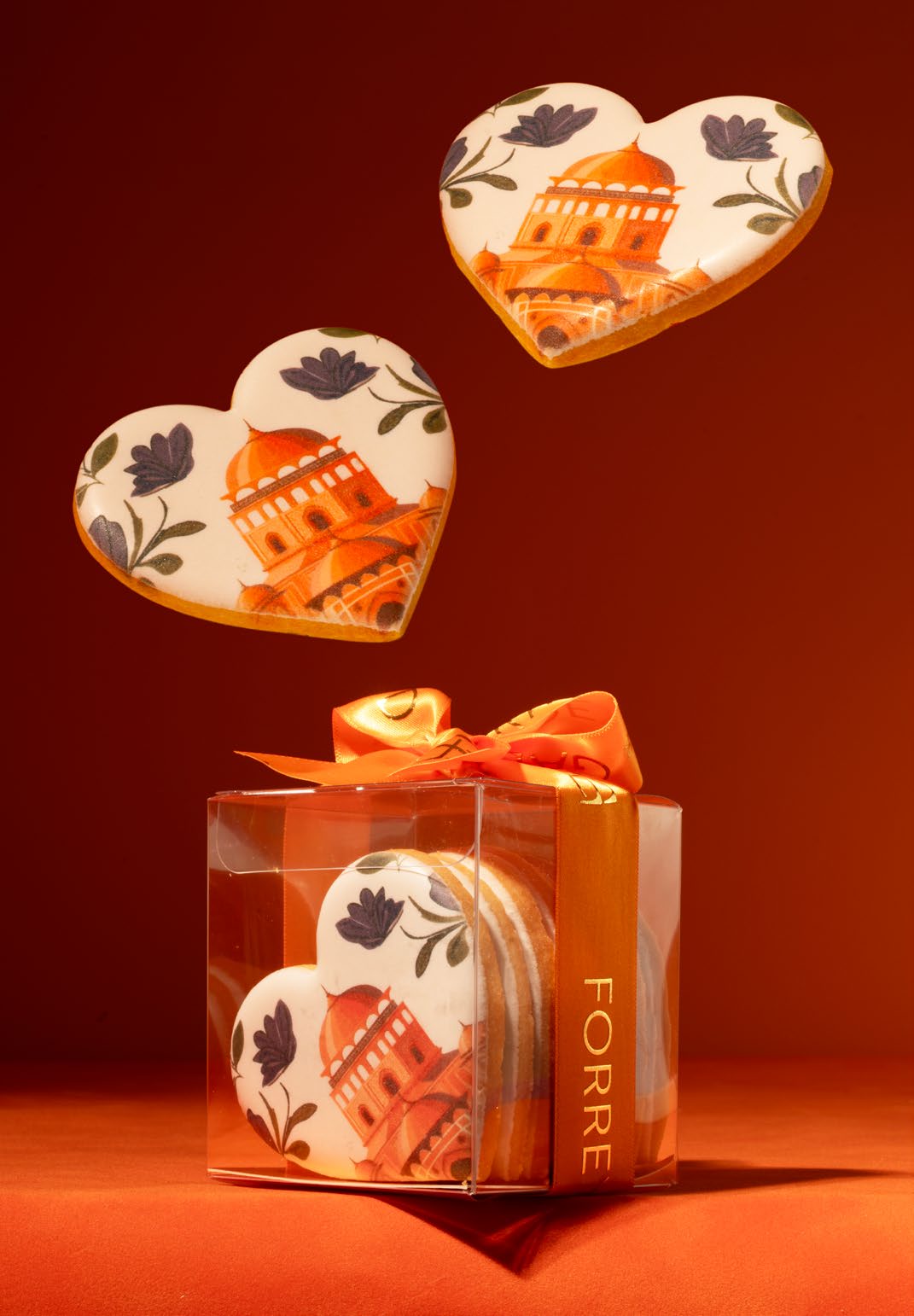 Heart Cookies — Diwali 2026, Forrey & Galland