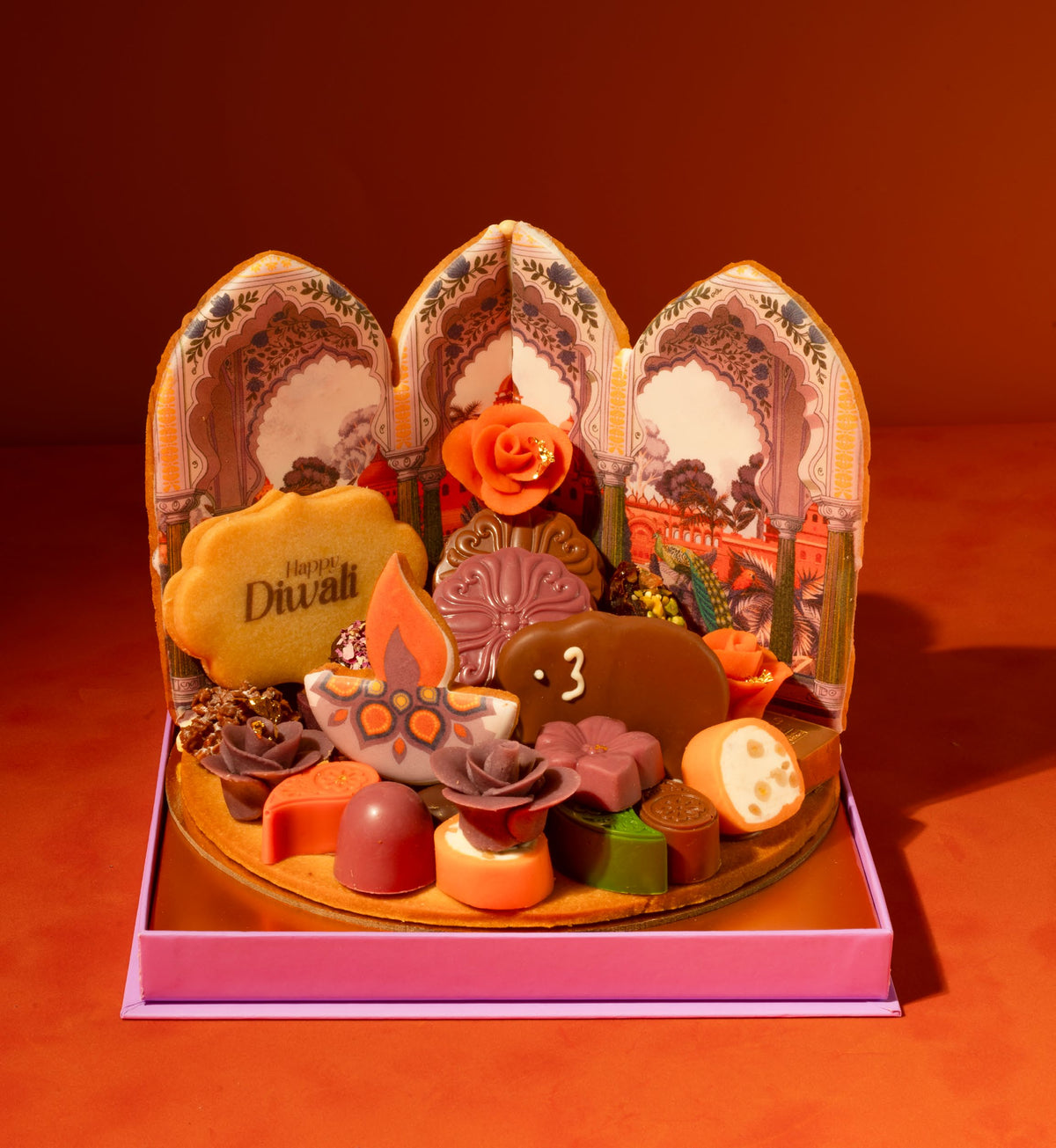 Luxury Diwali Edible Platter — Diwali 2026, Forrey & Galland