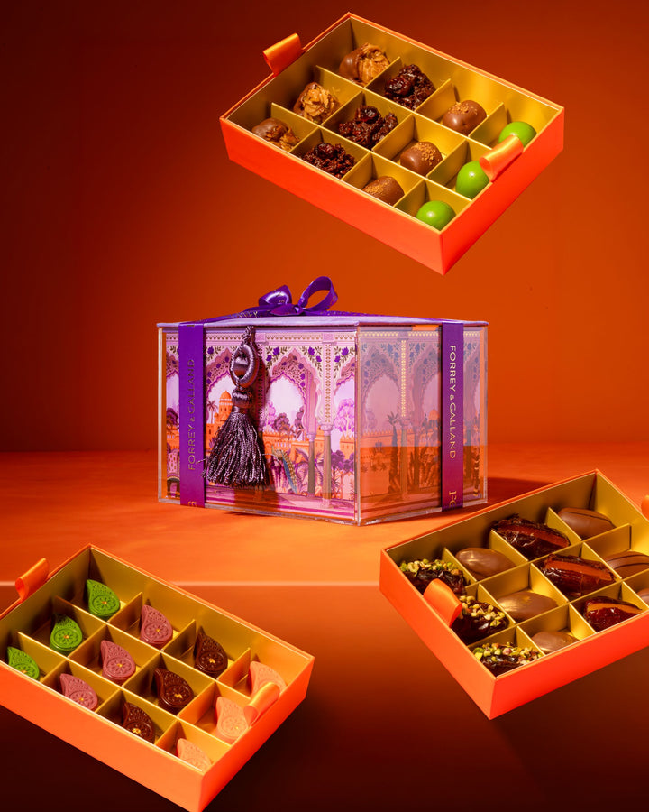 Acrylic Celebration Box — Diwali 2026, Forrey & Galland