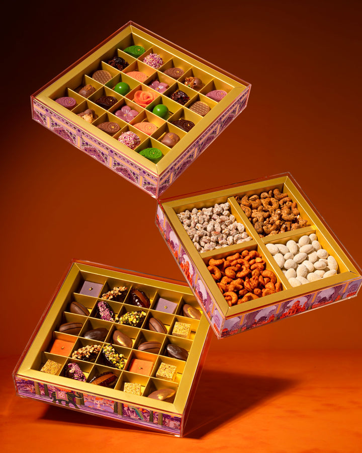 Acrylic Treasure Tower — Diwali 2026, Forrey & Galland