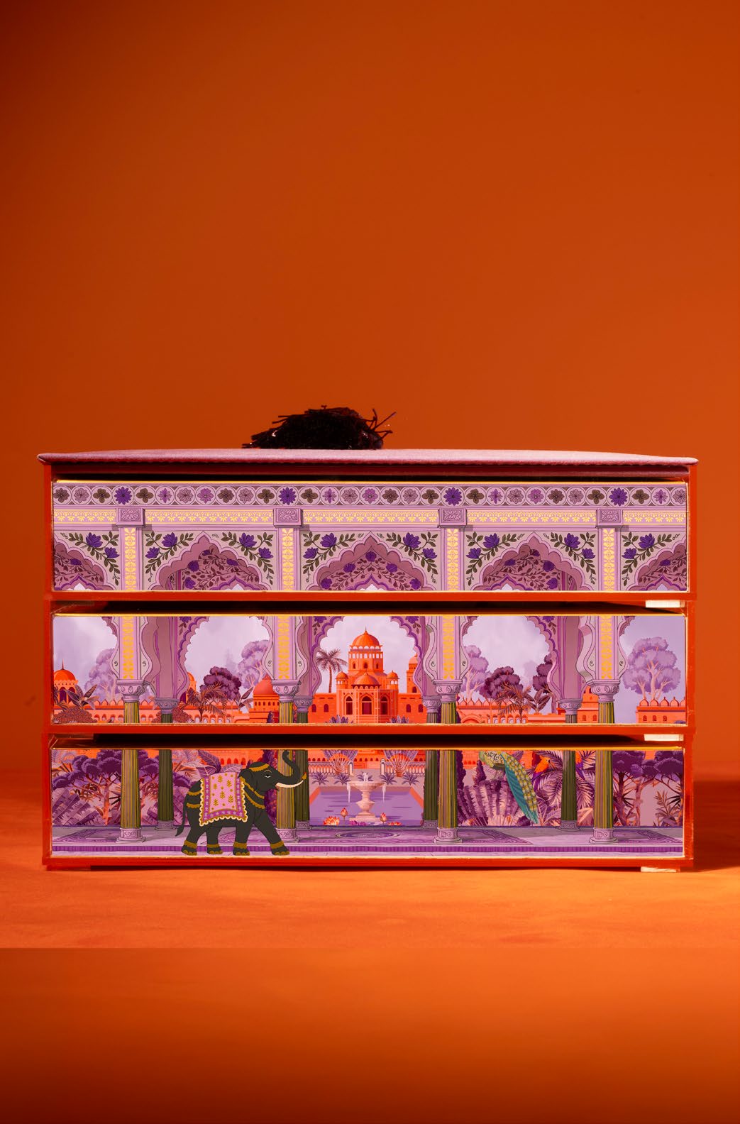 Acrylic Treasure Tower — Diwali 2026, Forrey & Galland