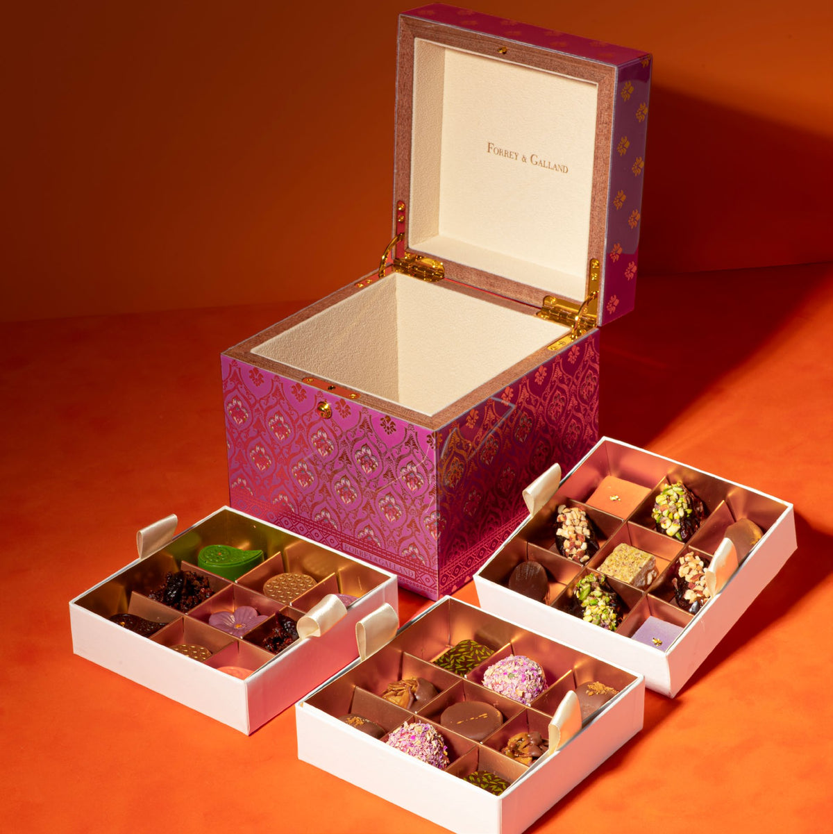 Diwali Wooden Keepsake Box — Diwali 2026, Forrey & Galland