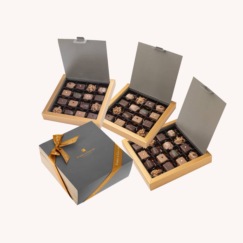 gift box with sugar free handmade chocolate