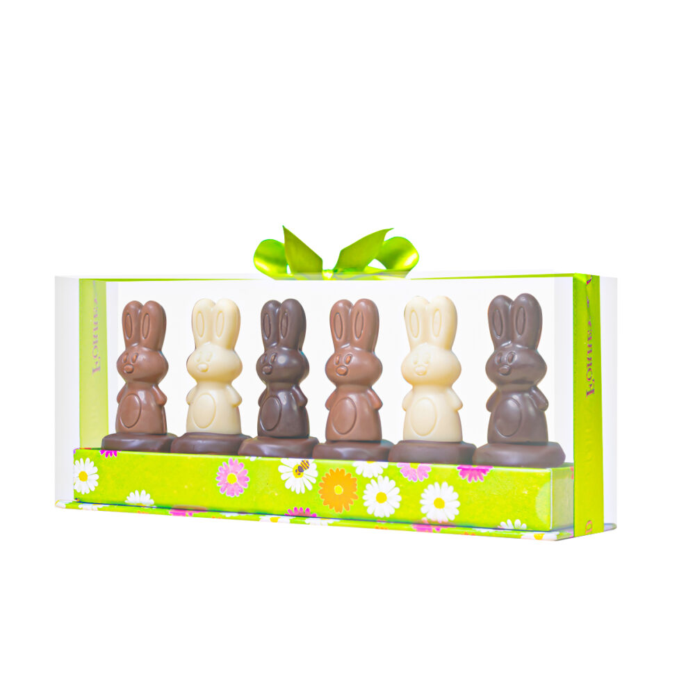 mini chocolate rabbits