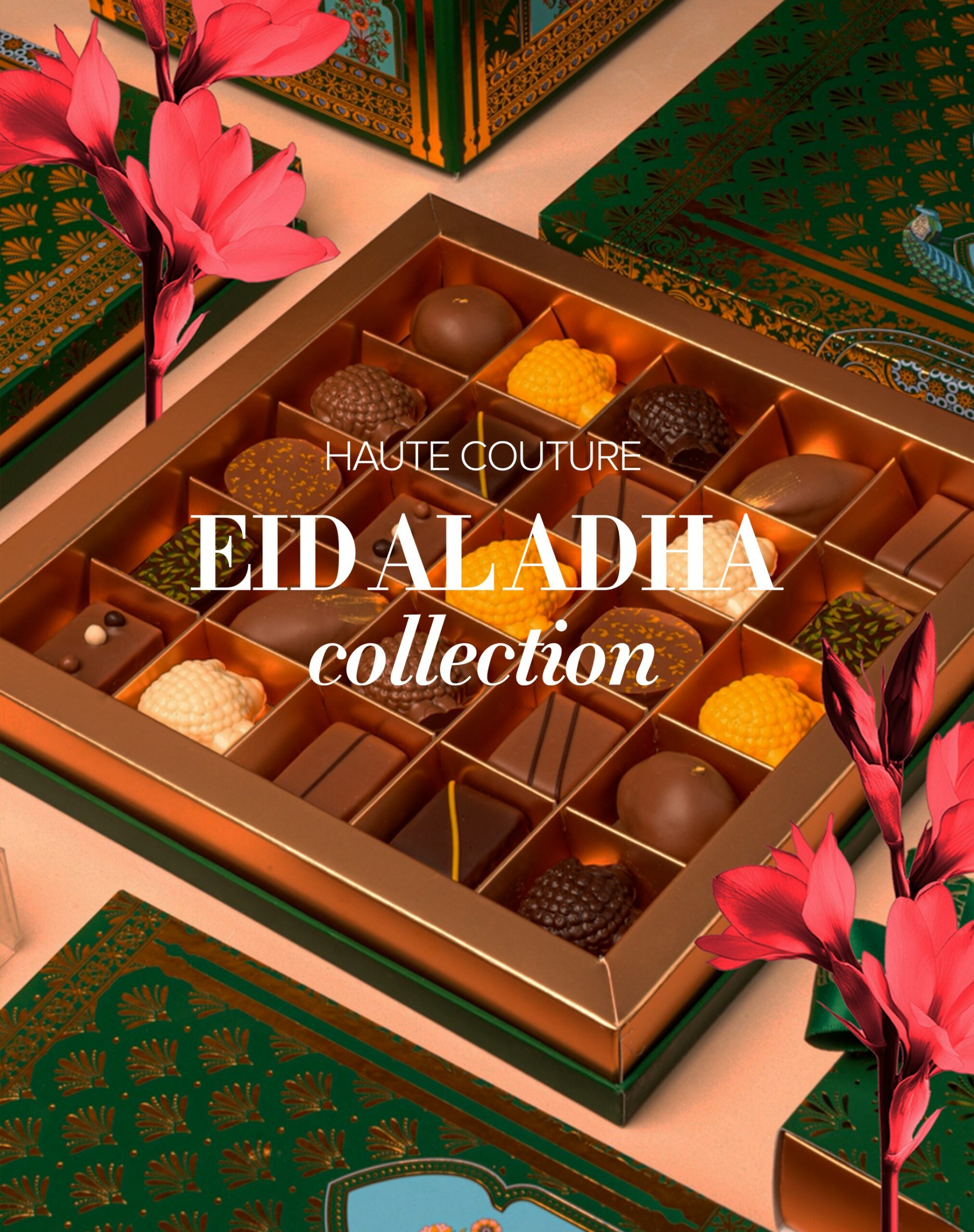 Eid chocolate gift box Dubai by Forrey & Galland