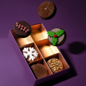 Assorted Ganache Decorative Cookies