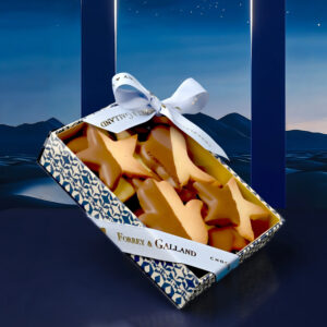 HALF-DIPPED VANILLA SABLÉ COOKIES