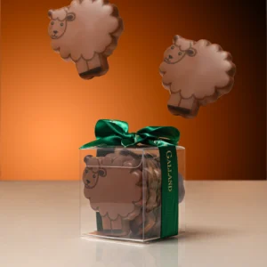 HALF-DIPPED VANILLA SABLÉ COOKIES